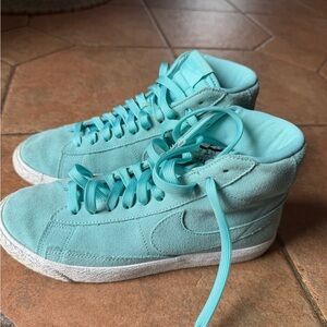Nike Women’s High-Top Sneakers Teal/Turquoise